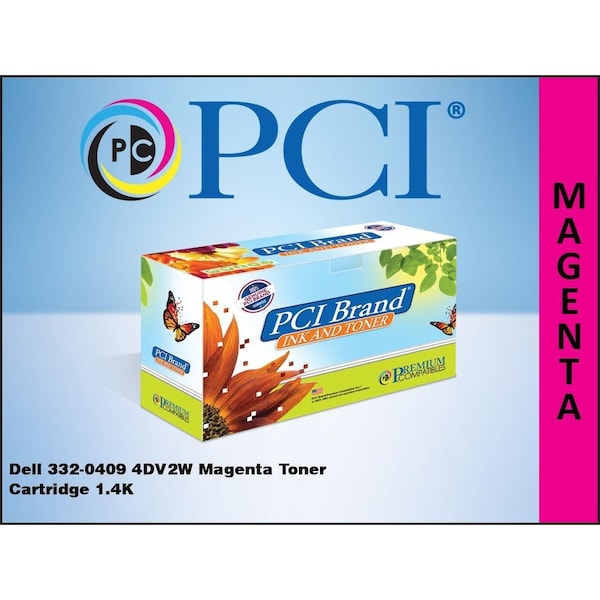Pci Dell 332-0409 Xmx5D 4Dv2W Magenta Toner 332-0409-PCI - main